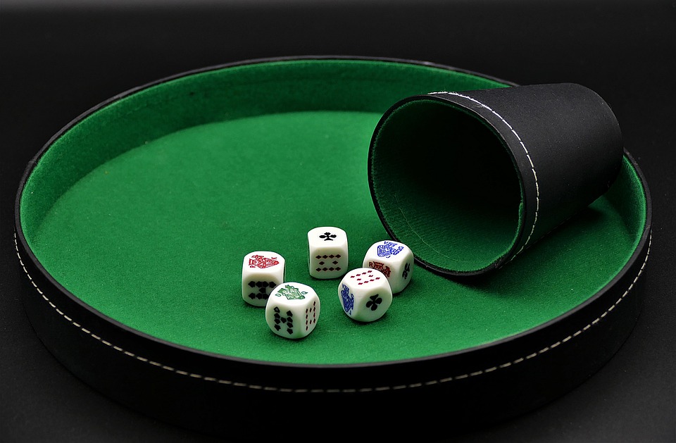 Poker, Dice Poker, Gambling, Entertainment, Risk, Play